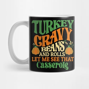 Turkey Gravy Thanksgiving Mug